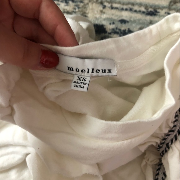 White Ruffle Blouse - Picture 3 of 3